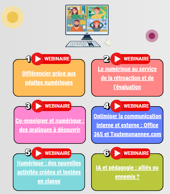 webinaires numérique